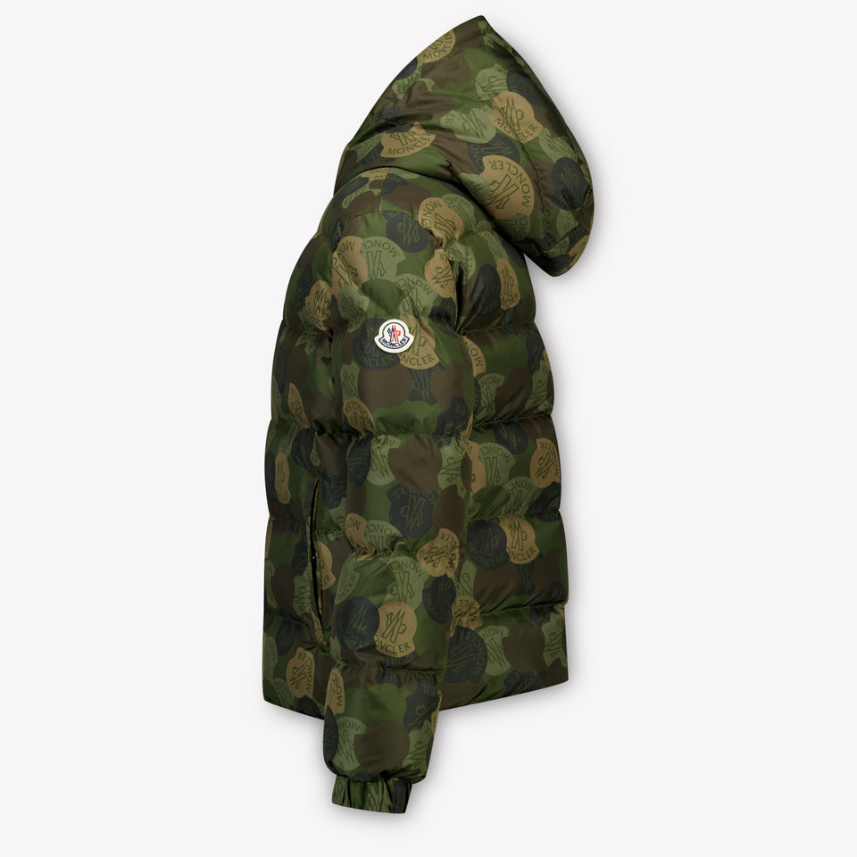 Moncler Escero Chicos Chaqueta de invierno Army