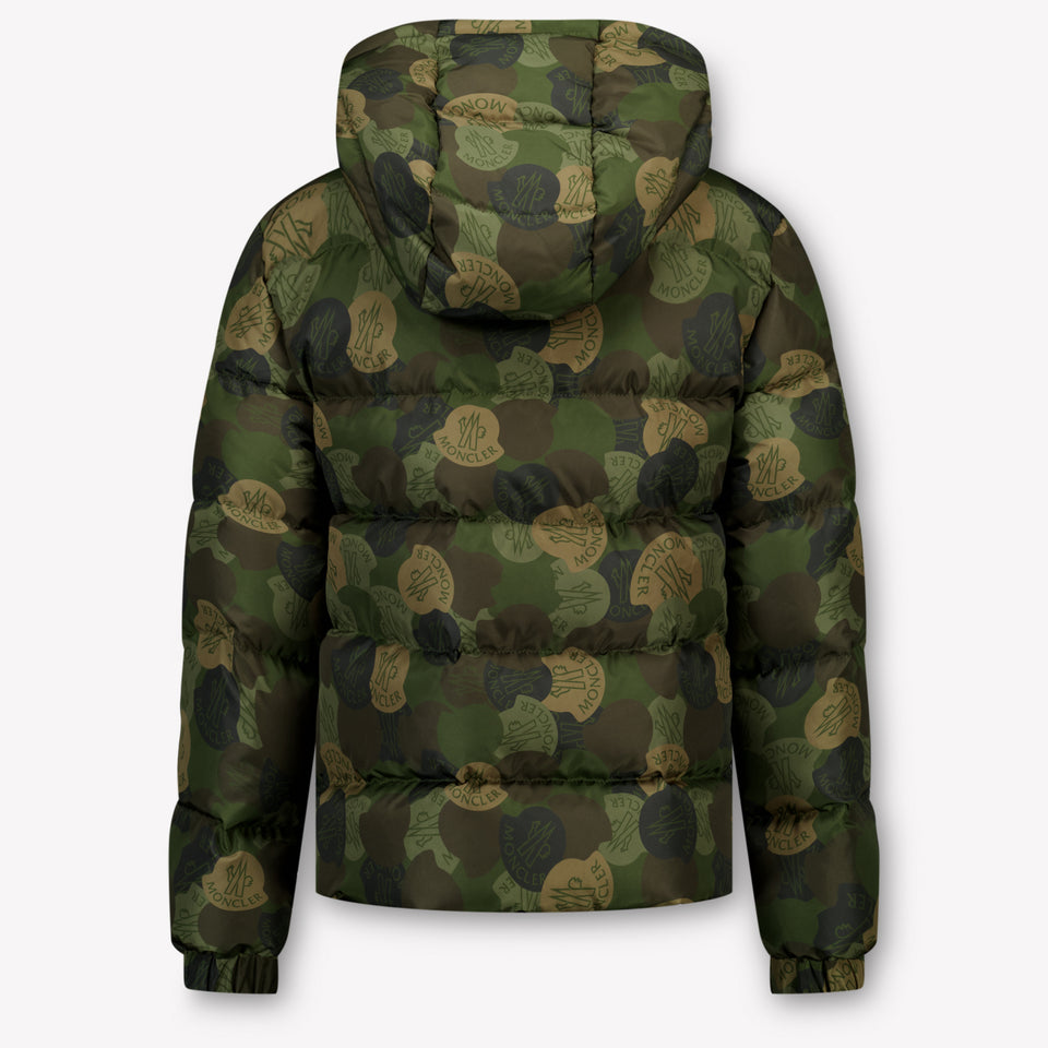 Moncler Escero Chicos Chaqueta de invierno Army