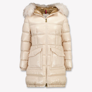 Moncler Aruna Kinder Mädchen Winterjacke Ekrü