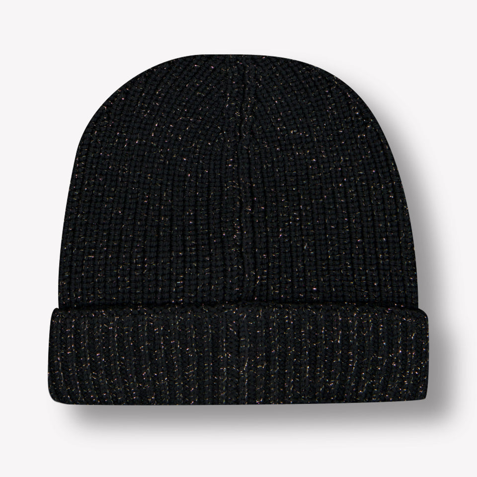 Moncler Niño Chicas Sombrero Negro