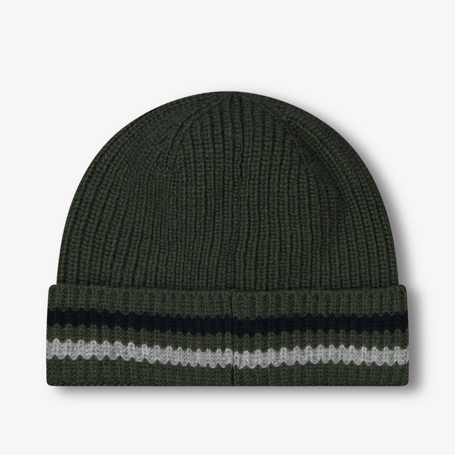 Moncler Ragazzo Ragazzi Cappello in Verde Scuro
