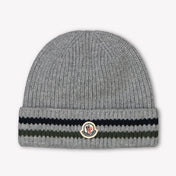 Moncler Kids Boys Hat Gray