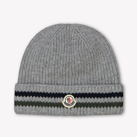 Moncler Ragazzo Ragazzi Cappello in Grigio
