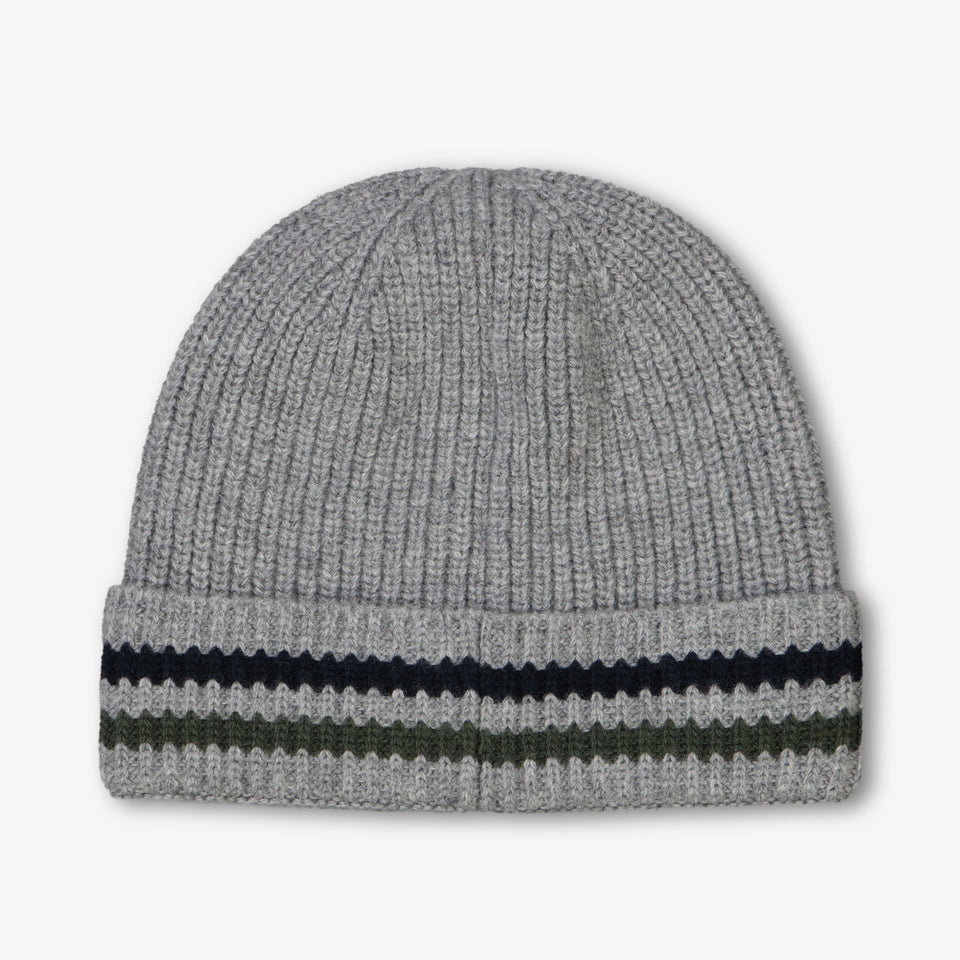 Moncler Kids Boys Hat Gray