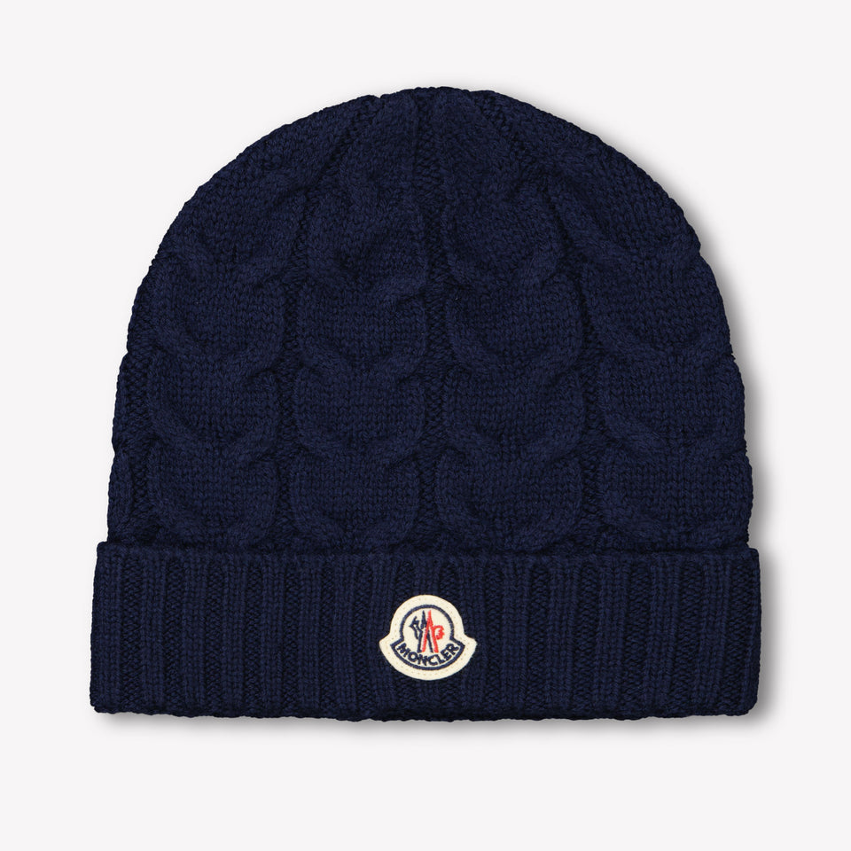 Moncler Niño Unisex Sombrero Navy