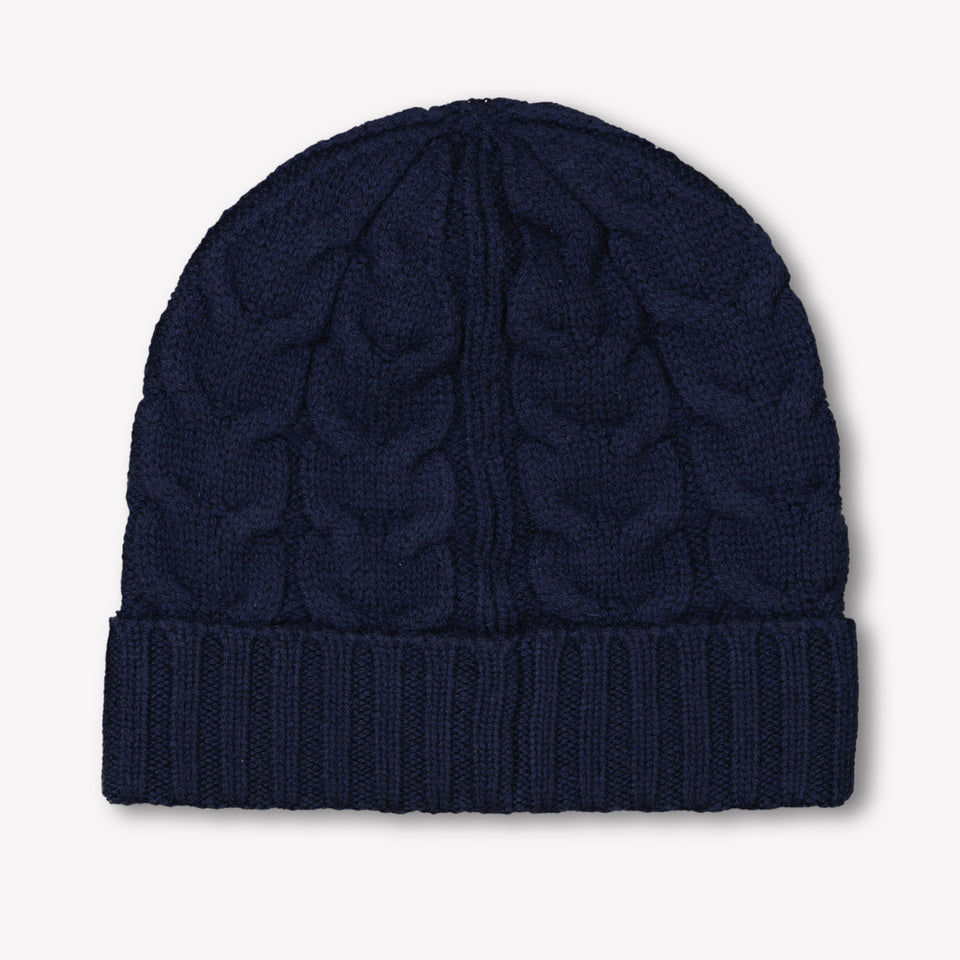Moncler Niño Unisex Sombrero Navy