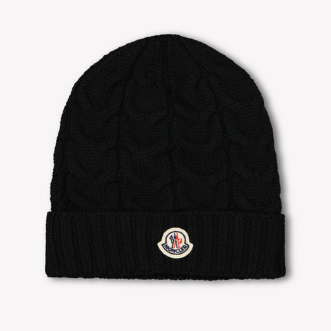 Moncler Ragazzo Unisex Cappello in Nero