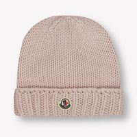 Moncler Ragazzo Ragazze Cappello in Rosa Chiaro