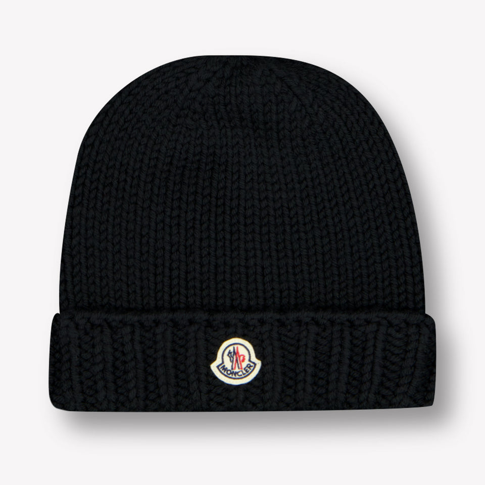 Moncler Kids Girls Hat Black