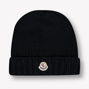 Moncler Ragazzo Ragazze Cappello in Nero