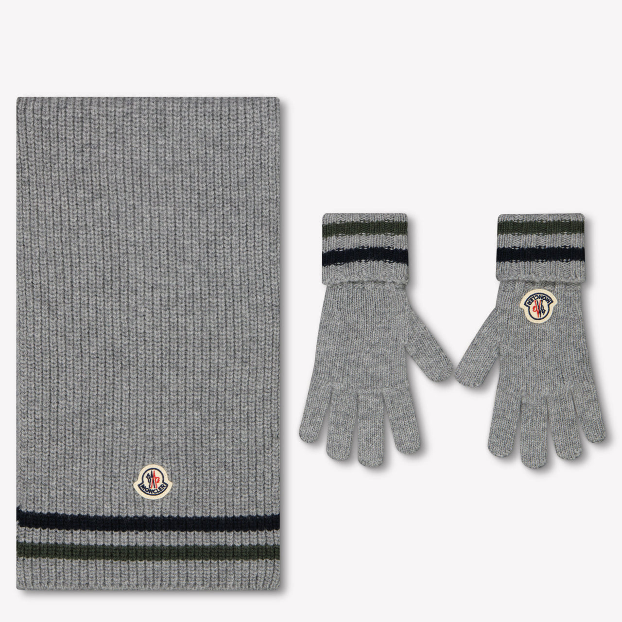 Moncler Enfant Garçons Foulard Gris