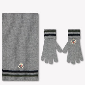 Moncler Enfant Garçons Foulard Gris