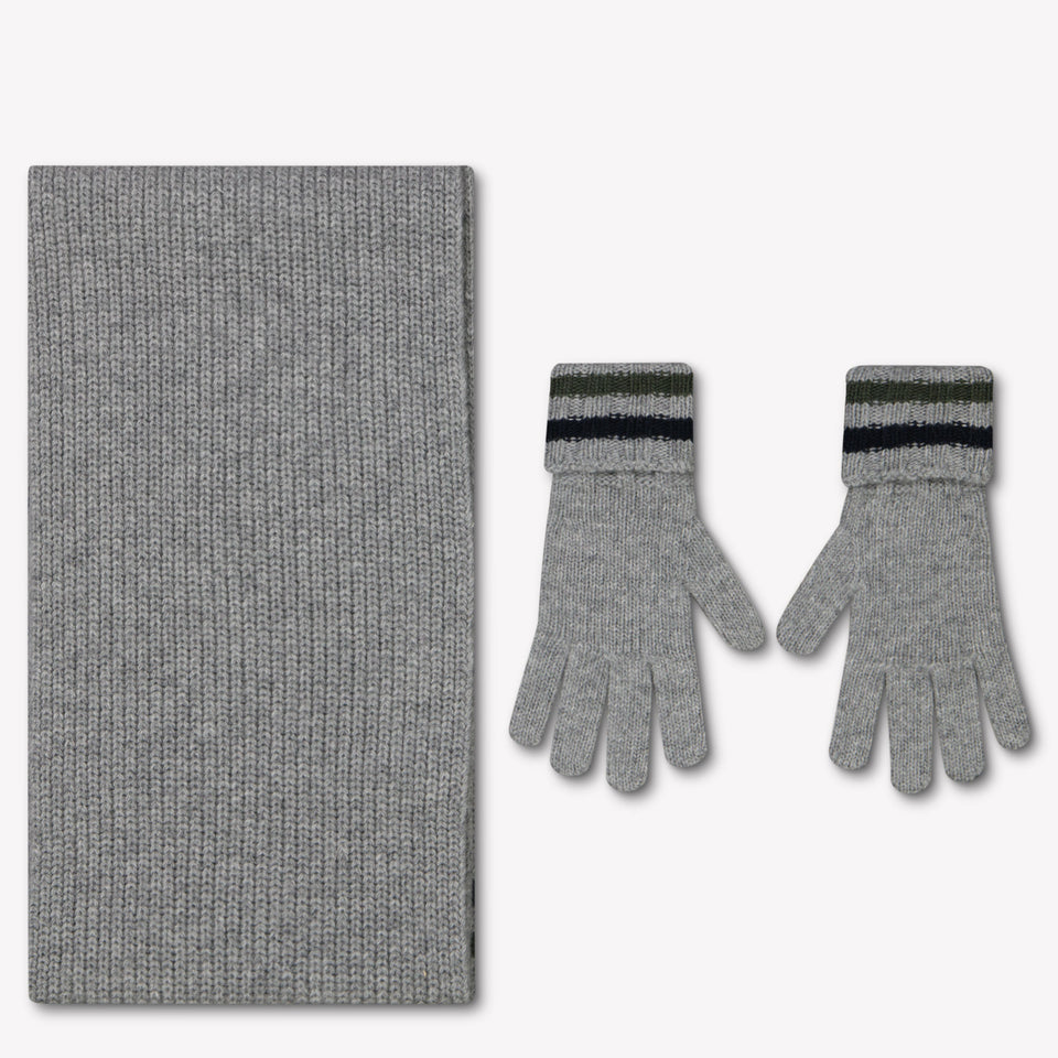 Moncler Ragazzo Ragazzi Sciarpe Grigio