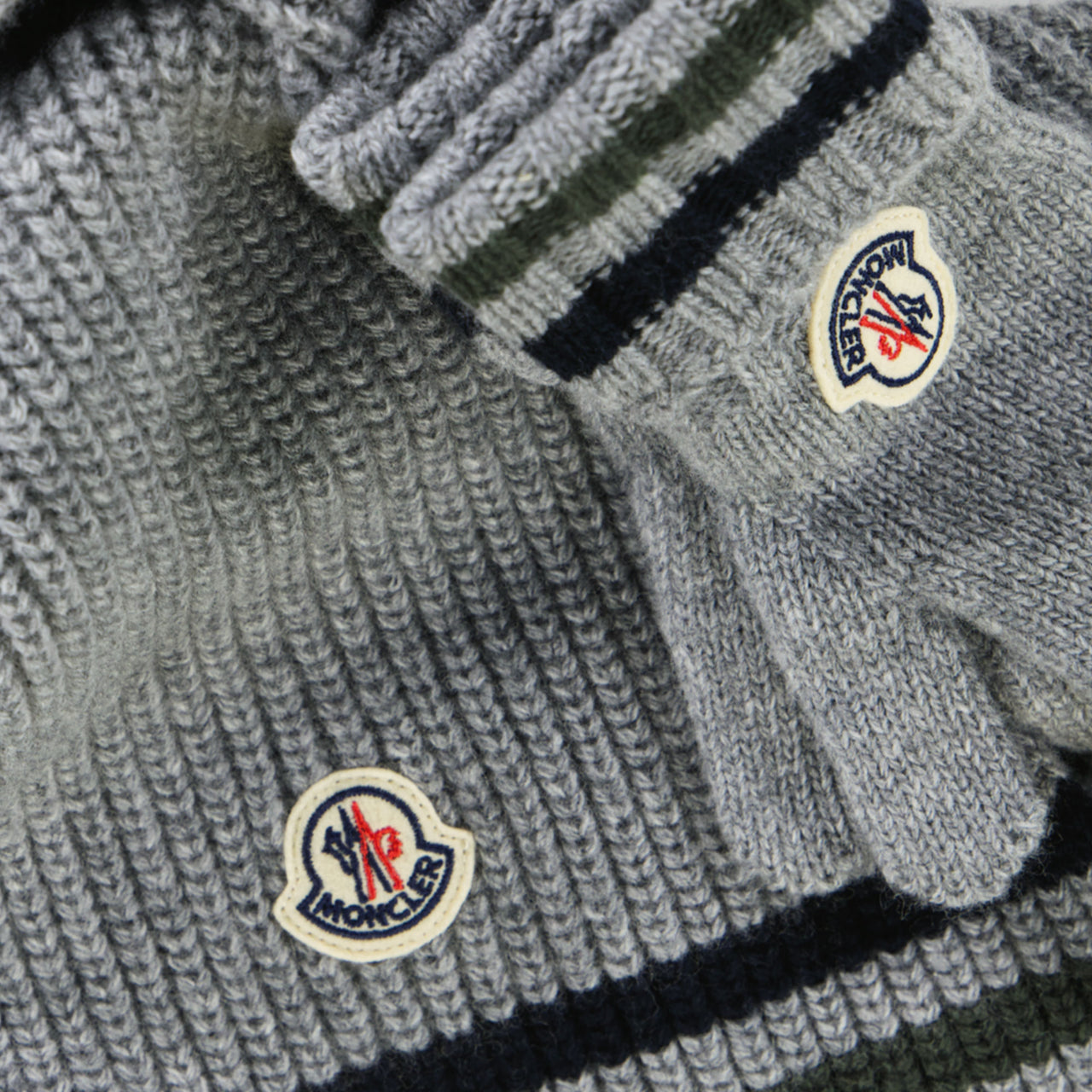 Moncler Enfant Garçons Foulard Gris