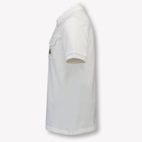 Moncler Enfant Garçons Polo Blanc