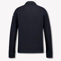Moncler Kinder Jungen Polo Schwarz