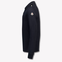 Moncler Kinder Jungen Polo Schwarz
