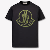 Moncler Kinder Jungen T-Shirt Schwarz
