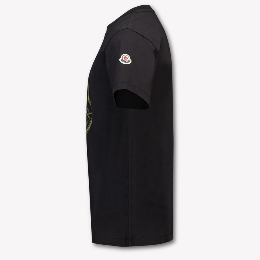 Moncler Kinder Jungen T-Shirt Schwarz