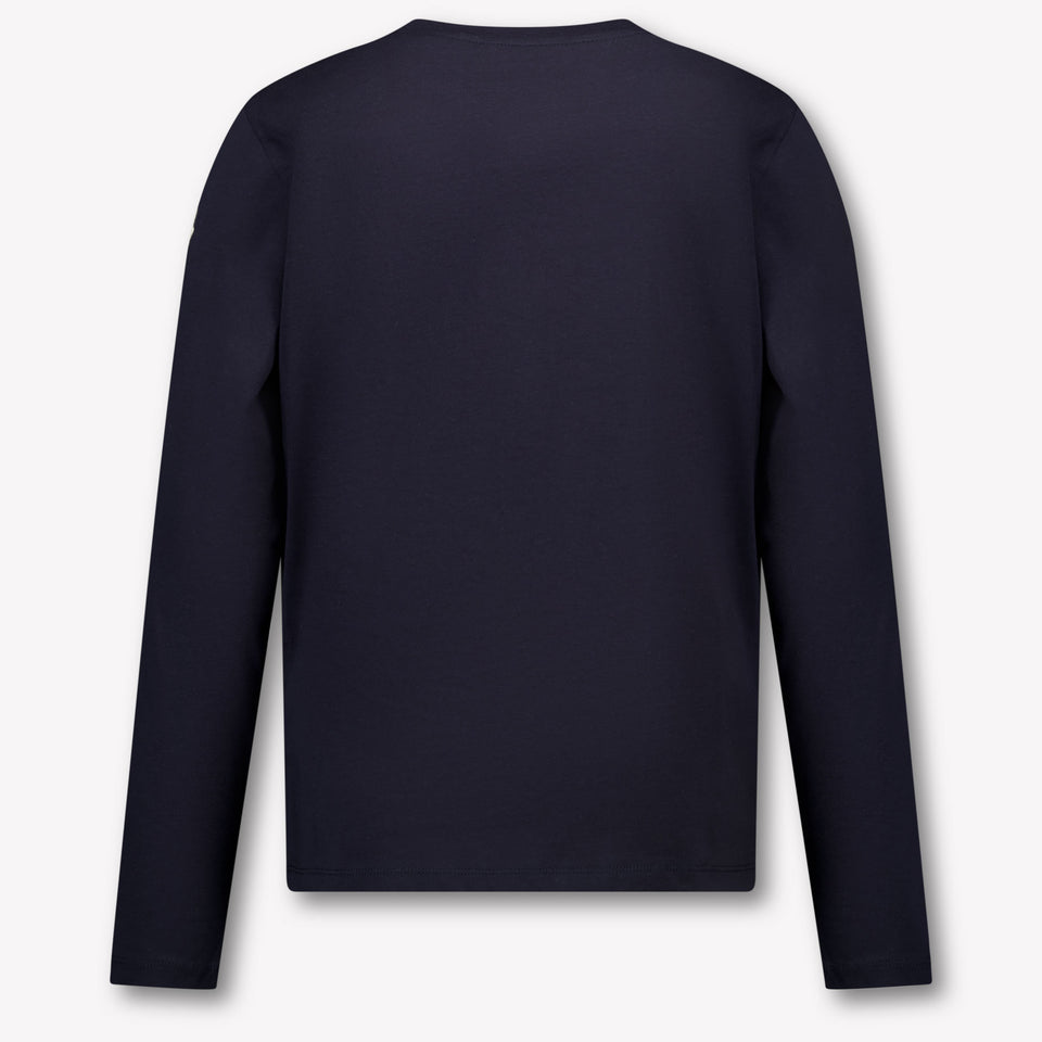 Moncler Enfant Garçons T-shirt Navy