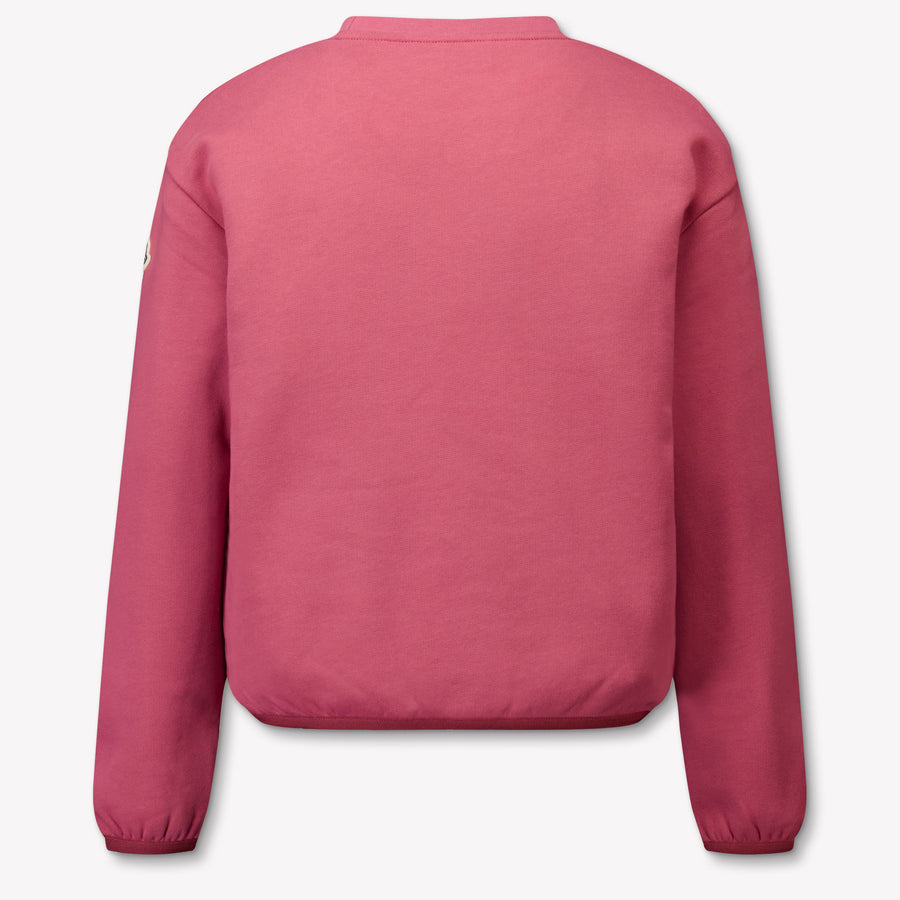 Moncler Enfant Filles Pull Rose