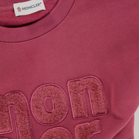 Moncler Enfant Filles Pull Rose