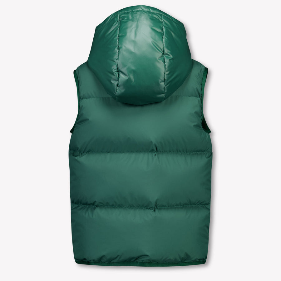 Moncler Satisfait Garçons CHAMPEUR DE CORPS Vert