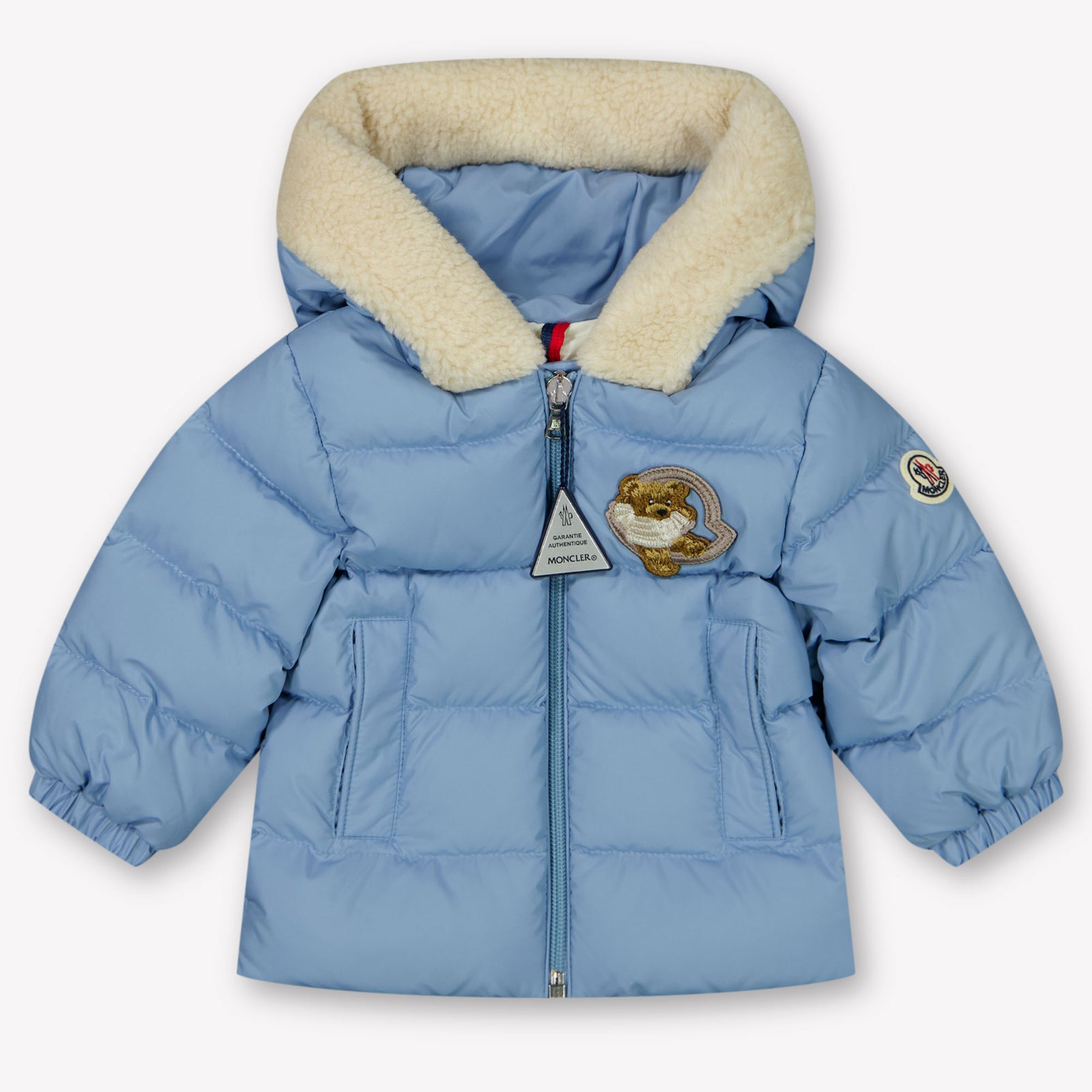 Moncler Bébé kesimur Garçons Veste d'hiver Bleu Clair