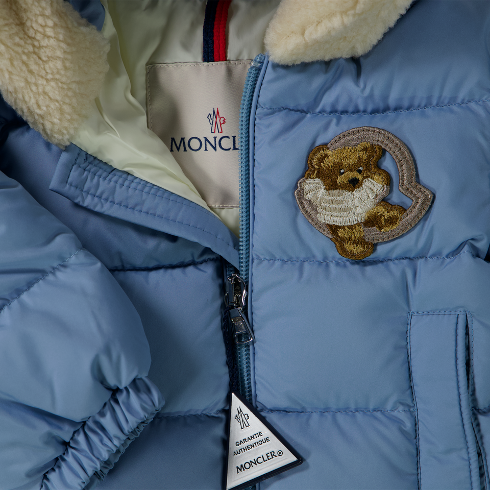 Moncler Kesimur Baby Chicos Chaqueta de invierno Azul Claro