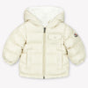 Moncler Mesles Baby Jungen Winterjacke Helles Beige