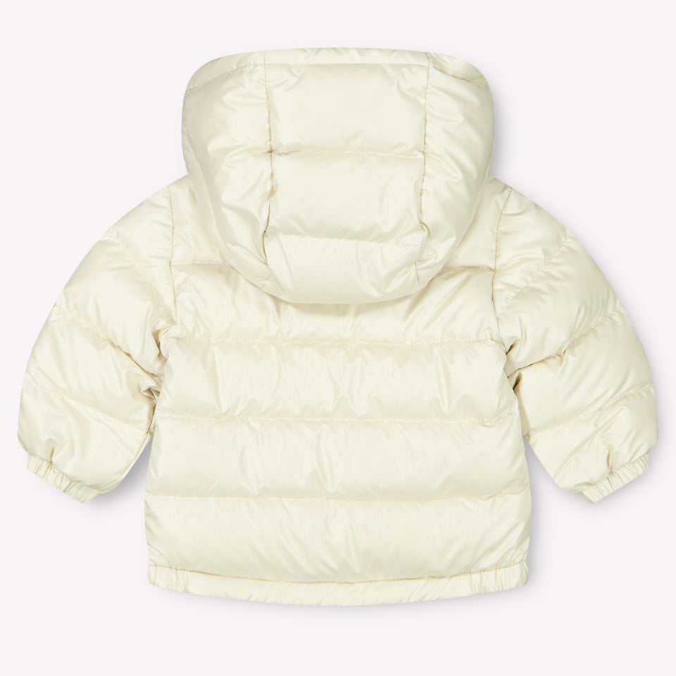 Moncler Mesles Baby Jungen Winterjacke Helles Beige