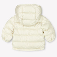 Moncler Mesles Baby Jungen Winterjacke Helles Beige