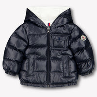 Moncler Mesles Baby Jungen Winterjacke Marineblau