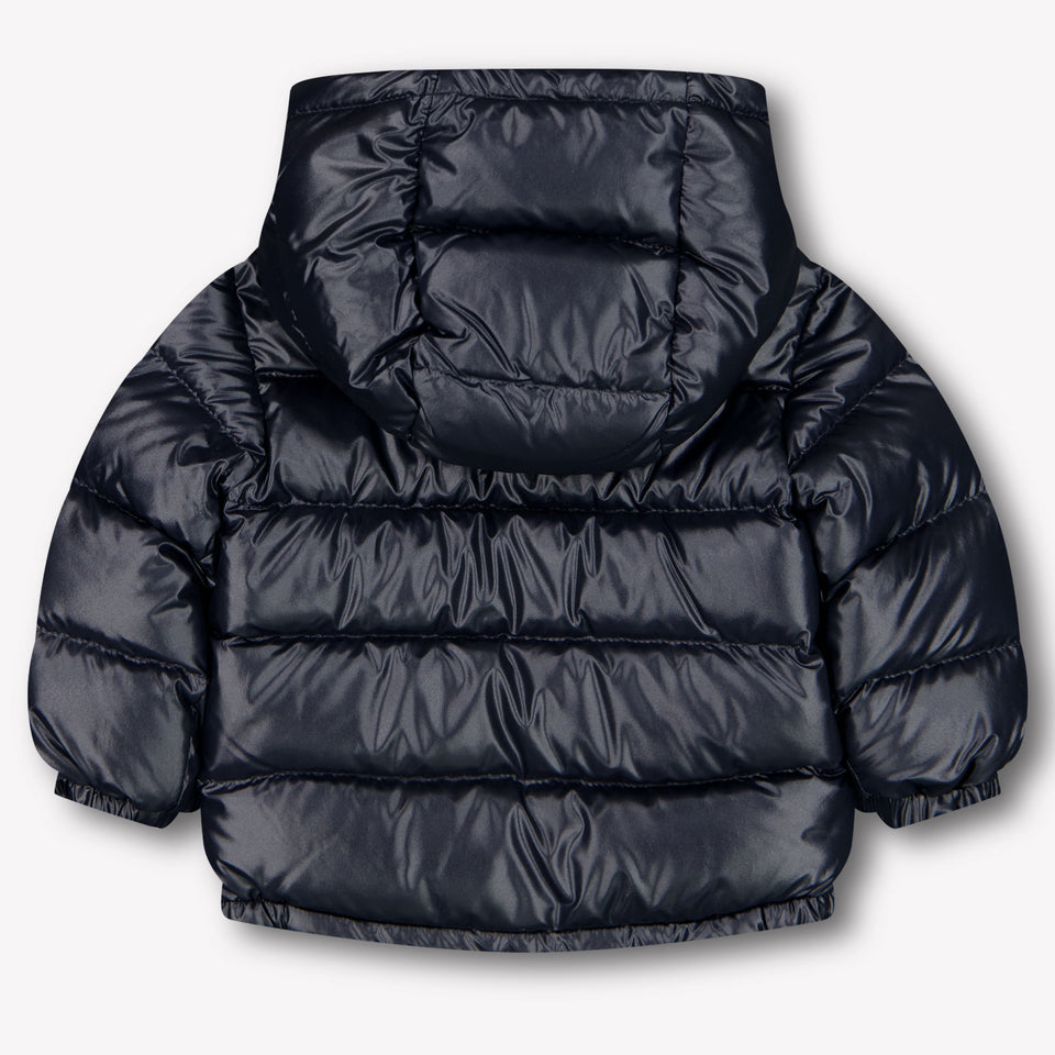 Moncler Mesles Baby Chicos Chaqueta de invierno Navy