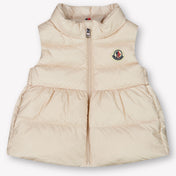 Moncler Hivette Baby Girls Body Warmer  Light Pink