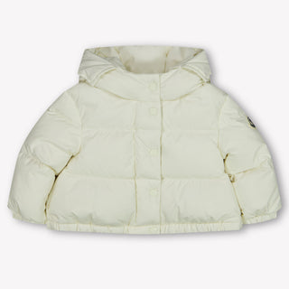 Moncler Laurie bebé Chicas Chaqueta de invierno Blanco Roto