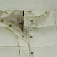Moncler Laurie bebé Chicas Chaqueta de invierno Blanco Roto