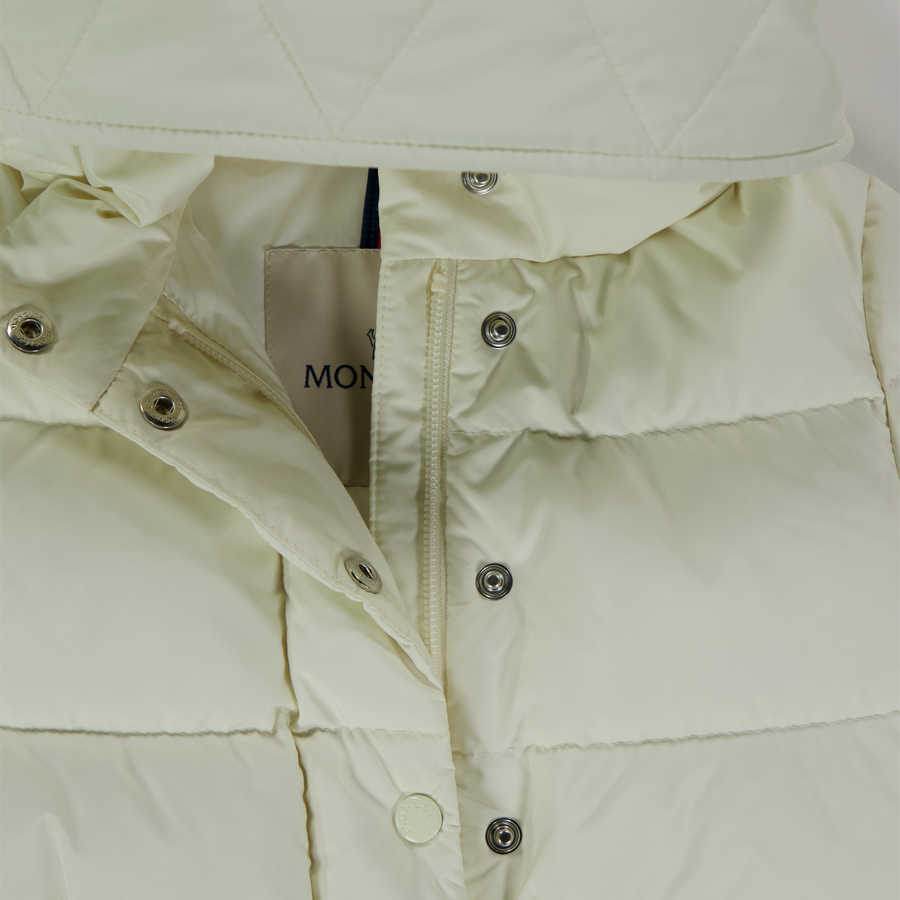 Moncler Laurie bebé Chicas Chaqueta de invierno Blanco Roto