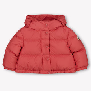 Moncler Laurie bebé Chicas Chaqueta de invierno Rosa Oscuro