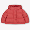 Moncler Laurie bébé Filles Veste d'hiver Rose Foncé