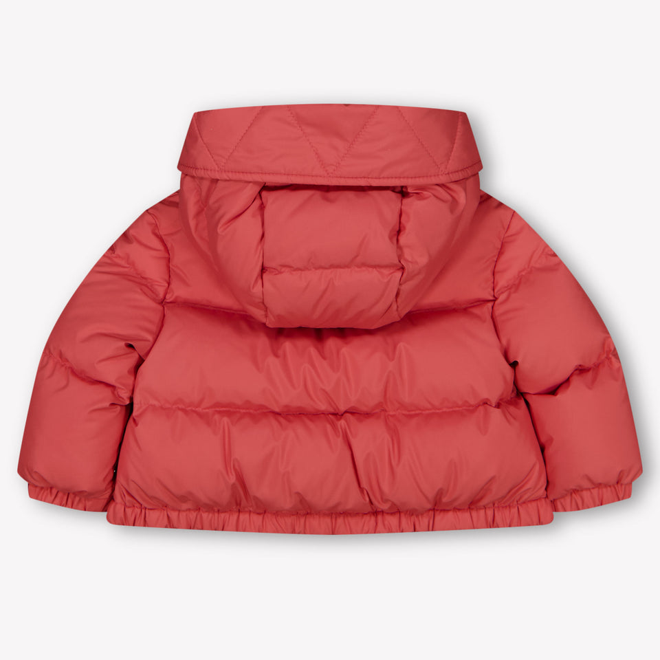 Moncler Laurie bebé Chicas Chaqueta de invierno Rosa Oscuro