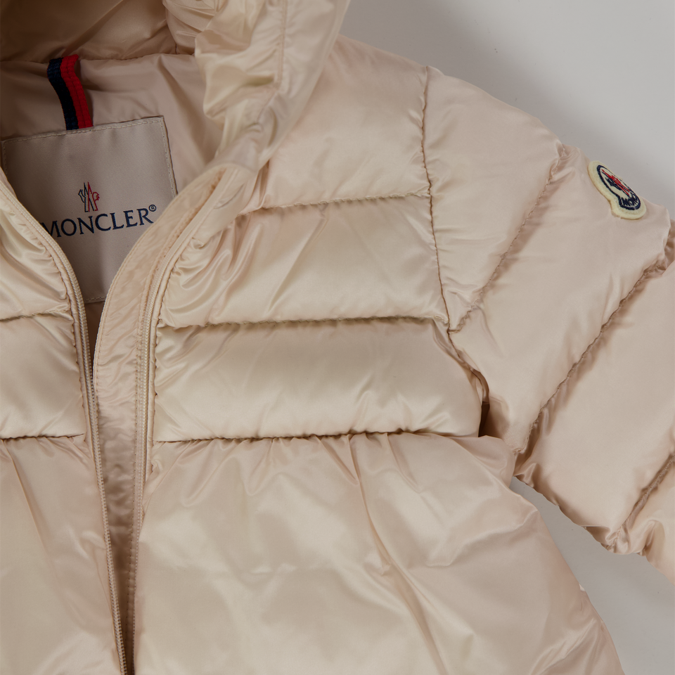 Moncler Bambino odile Ragazze Giacca invernale Rosa Chiaro