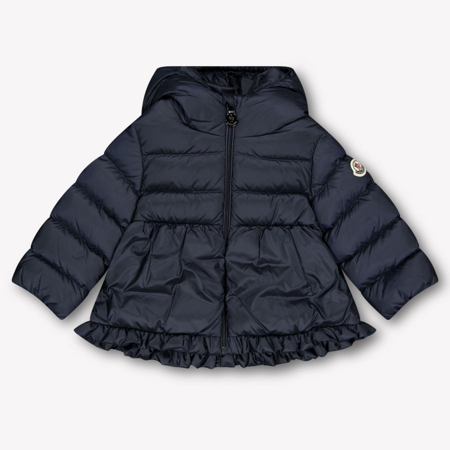 Moncler Odile Baby Mädchen Winterjacke Marineblau