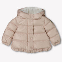 Moncler Bébé tazui Filles Veste d'hiver Rose Léger