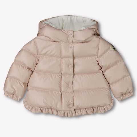 Moncler Tazui bebé Chicas Chaqueta de invierno Rosa claro