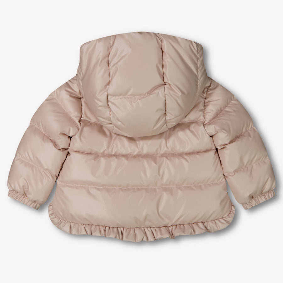 Moncler Bébé tazui Filles Veste d'hiver Rose Léger