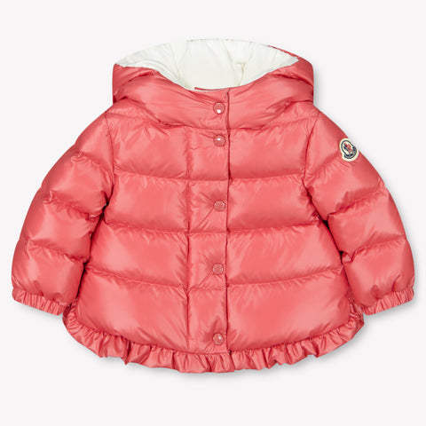 Moncler Tazui bebé Chicas Chaqueta de invierno Rosa Oscuro