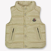 Moncler Bernard Baby Ragazzi Calco più caldo in Beige Chiaro