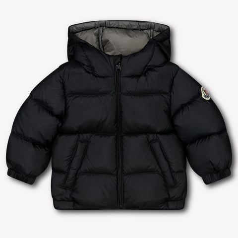 Moncler Neues Macaire Baby Jungen Winterjacke Schwarz