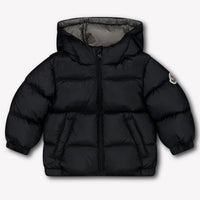 Moncler New Macaire Baby Jungen Winterjacke in Schwarz